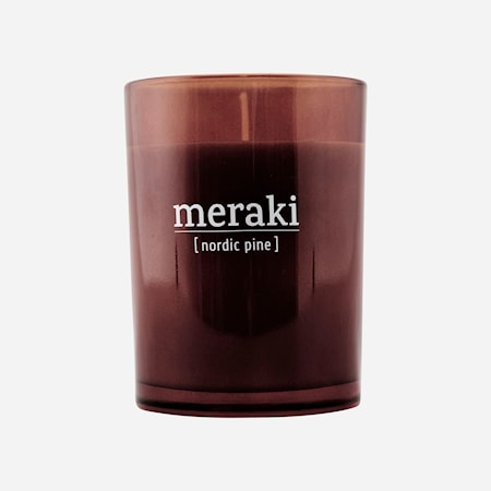 Meraki Doftljus Nordic pine 10 cm