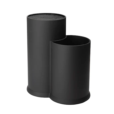 B olie Stewart Island dividend Messenblok met borstel en gereedschapshouder zwart hoogte 22,5 cm