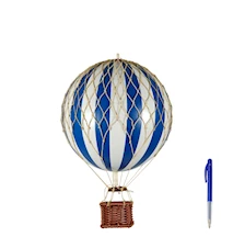 Travels Light Luftballong 30 cm Blå/Vit