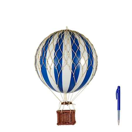 Travels Light Luftballong 30 cm Blå/Vit