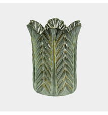 Cole vase/krukke 30 cm grønn