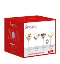Dessert-/Champagne Glass 25cl 4-pack