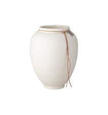 Vase matt weiß 22 cm