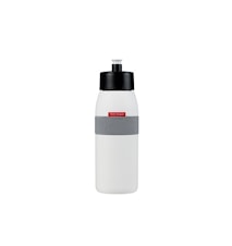 Wasserflasche ToGo 0,5 L weiß