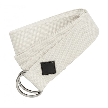 Nordal YOGA puuvillaremmi ivory