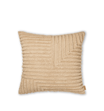 Crease Wool Kudde Large  Light Sand