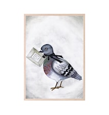 Poster Love Dove Letter 21 x 30 cm