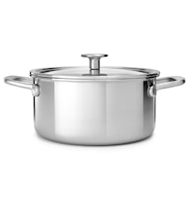 Multi-Ply Stainless Steel Gryde 24cm / 4,91 L Uncoated