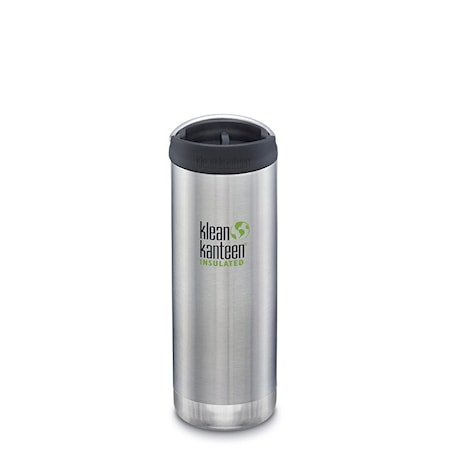 Klean Kanteen TKWide Insulated 473 ml with Café Cap Brushed Stainless Steel