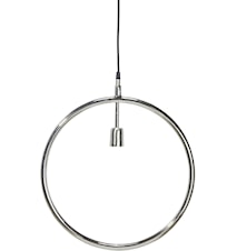 Circle taklampe Krom 45 cm