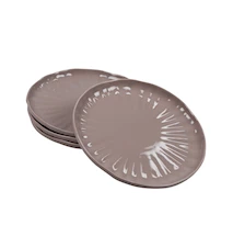 Dainty Asjett 21 cm 4-pakk Beige