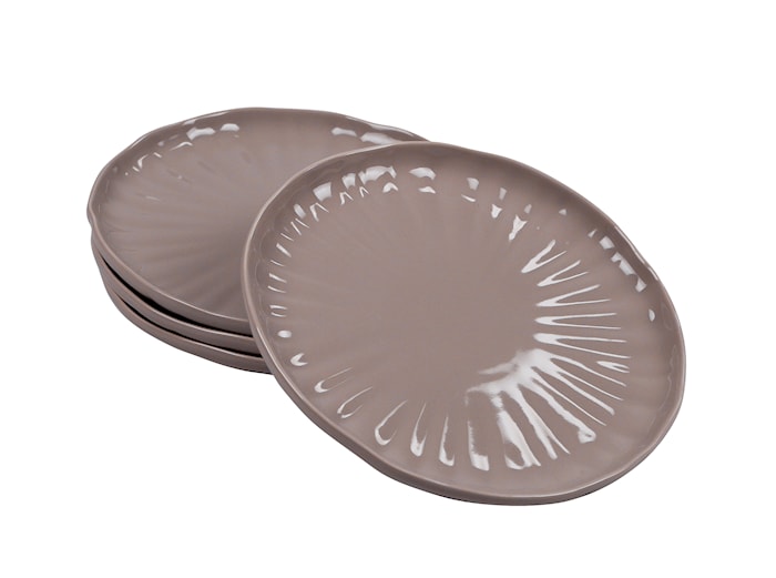 Dainty Asjett 21 cm 4-pakk Beige