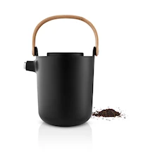 Nordic kitchen Termospullo teelle 1 l Musta