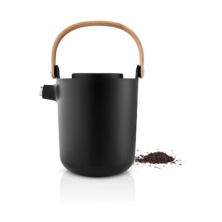 Nordic kitchen Termospullo teelle 1 l Musta
