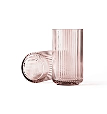 Lyngby Vase Burgundy Munnblåst Glass H 31 cm