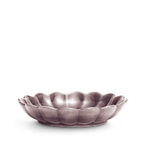 Oyster Skål 24 cm Mellan Plommon