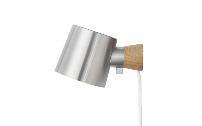 Rise Vägglampa EU Rostfritt stål