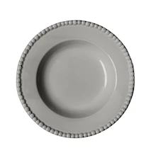 Assiette creuse DARIA gris 26 cm