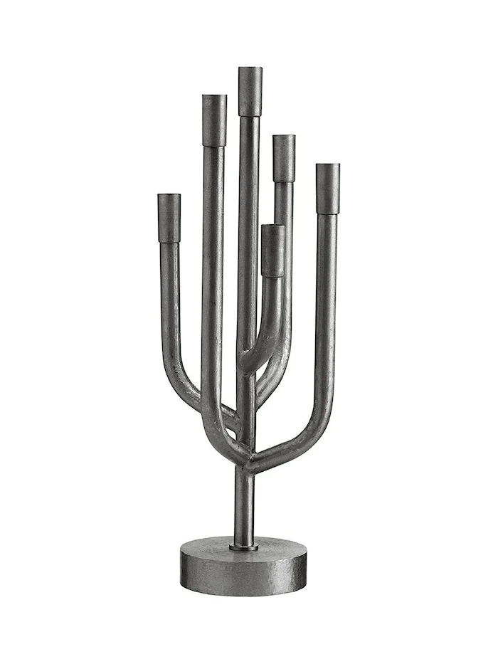 Comet ljusstake Raw black nickel 65c
