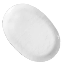 Piatto da portata ovale bianco 28 cm