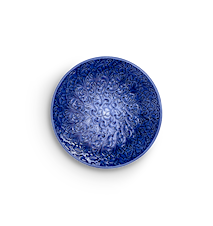 Lace Helspets Assiett 20 cm Blå