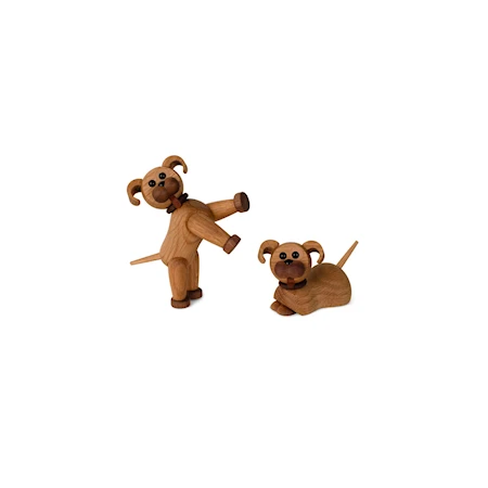 Woody Valp Trädekoration 10 cm Ek