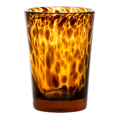 Ljuslykta Glas Brun 85×13 cm