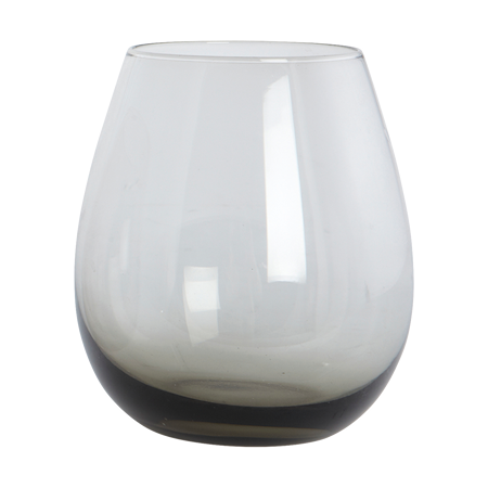 Vattenglas Ball 10 cm Grå