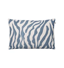 Zebra Kuddfodral 100% Linen Himmelsblå 40x60cm
