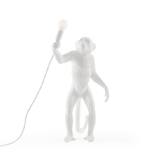 Monkey Valaisin Standing - Valkoinen