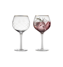 Milano Gin & tonic-glass 60 cl 2-pakning Klar