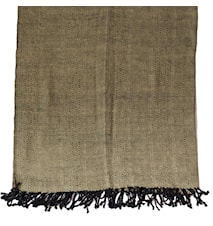 Spade Torkkupeitto 130 x 170 cm Musta/Beige