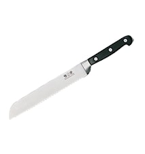 Pluton Brødkniv stål/svart, l: