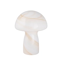 Fungo Pöytävalaisin Beige 16 cm