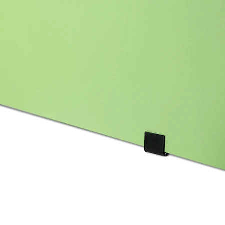 Bord Rundt Metall Fern green