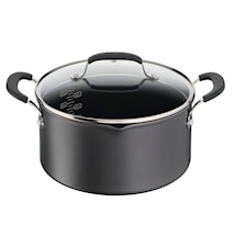 Cocotte Jamie Oliver Quick & Easy 5,2 L Hard Anodised avec couvercle