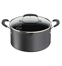 Jamie Oliver Quick & Easy Saucepan 5.2L Hard Anodised with lid