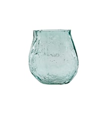 Vas Ø9x9,5 cm Glas Ljusblå