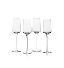 Champagneglass Rocks 4 stk 23 cm