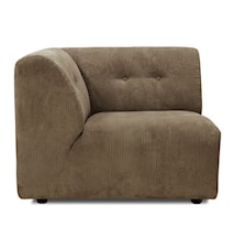 Vint Sofa Element Modul A Brun