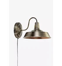 Grimsby Vegglampe 20 cm Antikk