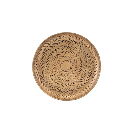 Bricka Rattan Brass