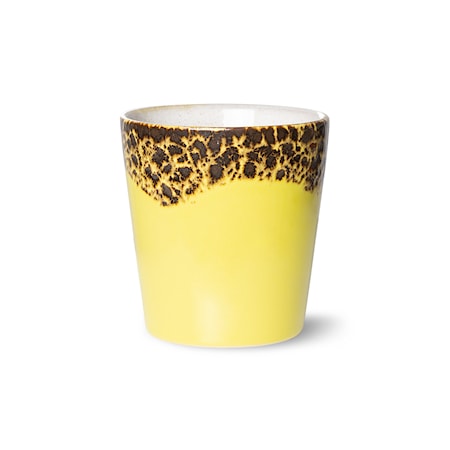 70’s Kaffemugg 18 cl Ø7,5×8 cm Keramik Solar