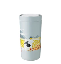 To Go Click vacuum insulated cup, 0.4 l. - soft white - Mumin
