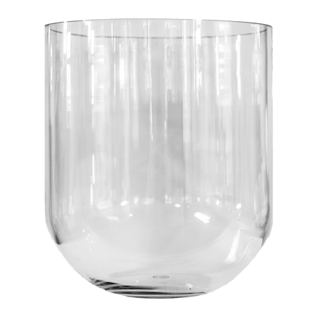 SIMPLE Glas Vas Klar Large