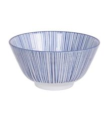 Nippon Blue Rice Bowl Lines 12 cm