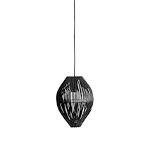 Fishtrap Bambu Small Taklampa 29,5x23cm Svart