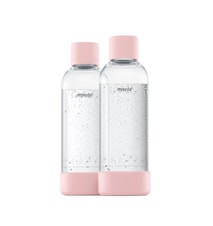 1L flaske 2-pakning Pink