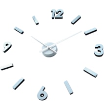 Numbers clock, Valkoinen