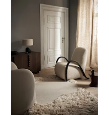 Buur Lounge Lenestol Nordic Bouclé Off-White